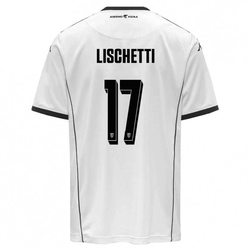 Danxen Men Lorenzo Lischetti #17 White Black Home Jersey 2025/26 T-Shirt