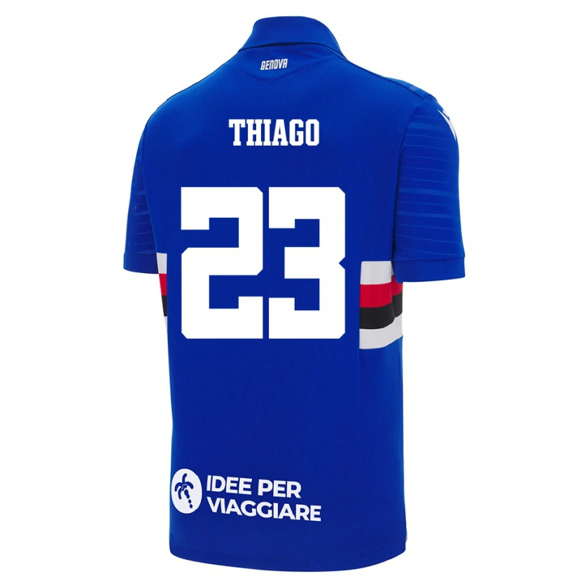 Danxen Men Thiago #23 Blue White Home Jersey 2025/26 T-Shirt