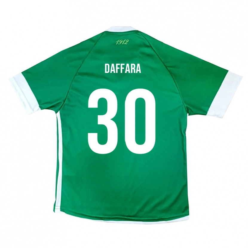 Danxen Men Giovanni Daffara #30 Green White Home Jersey 2025/26 T-Shirt