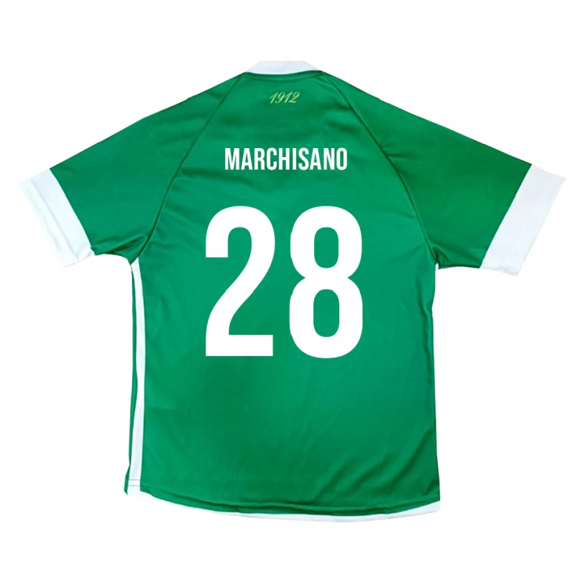 Danxen Men Matteo Marchisano #28 Green White Home Jersey 2025/26 T-Shirt
