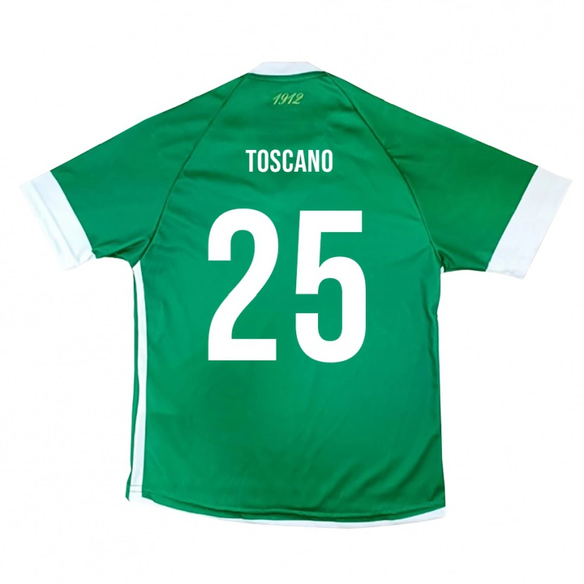 Danxen Men Marco Toscano #25 Green White Home Jersey 2025/26 T-Shirt