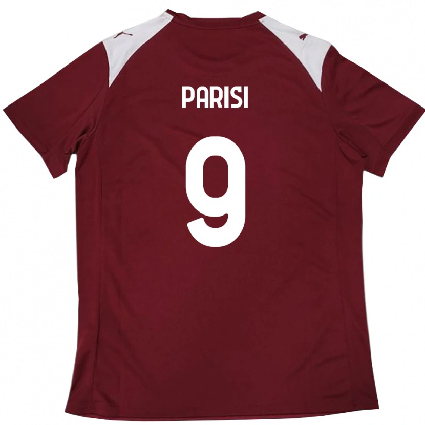 Danxen Men Raffaele Parisi #9 Burgundy White Home Jersey 2025/26 T-Shirt