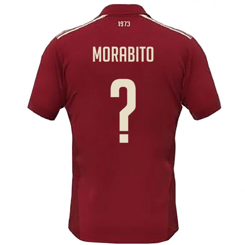 Danxen Men Francesco Morabito #0 Burgundy White Home Jersey 2025/26 T-Shirt