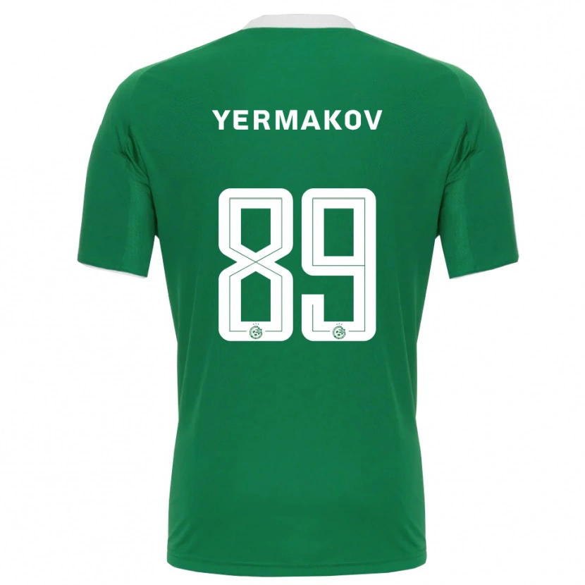 Danxen Men Georgiy Yermakov #89 Green White Home Jersey 2025/26 T-Shirt