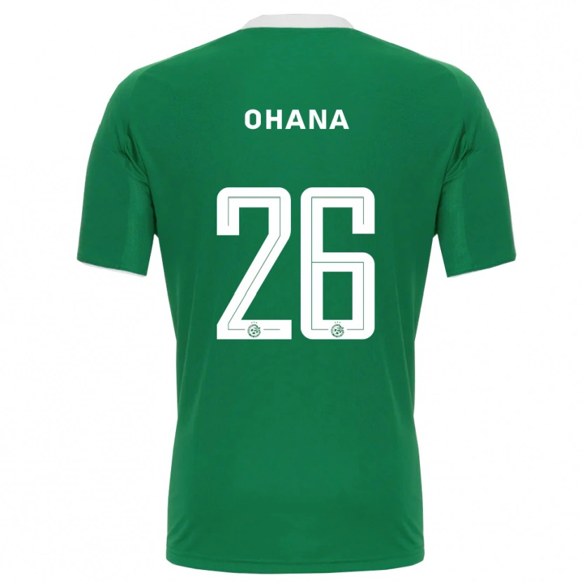 Danxen Men Michael Ohana #26 Green White Home Jersey 2025/26 T-Shirt