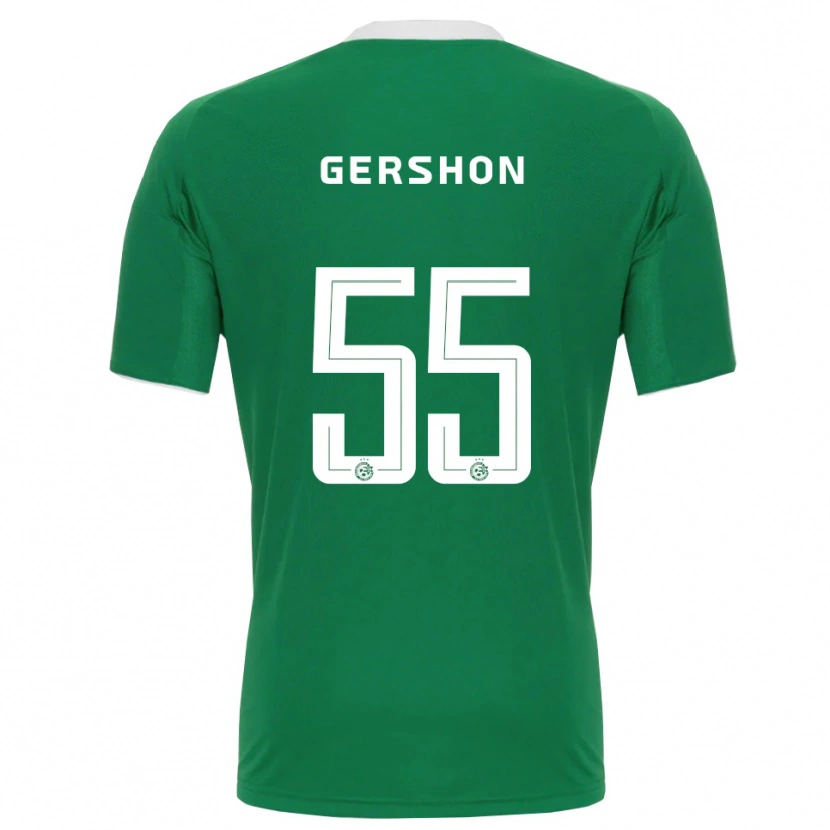 Danxen Men Rami Gershon #55 Green White Home Jersey 2025/26 T-Shirt