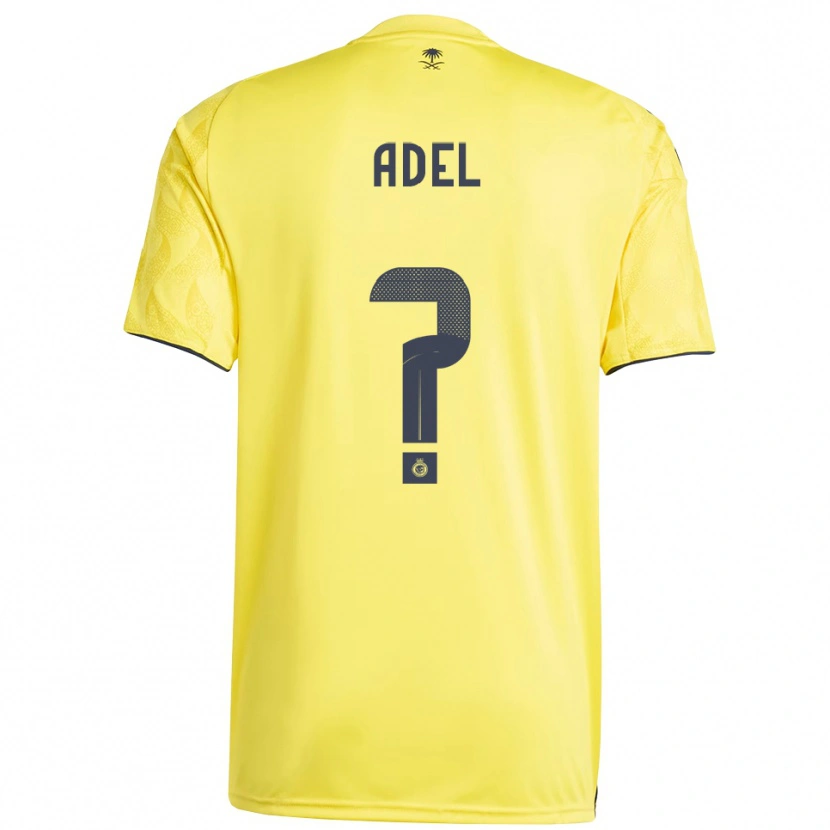 Danxen Men Aida Adel #0 Yellow Black Home Jersey 2025/26 T-Shirt