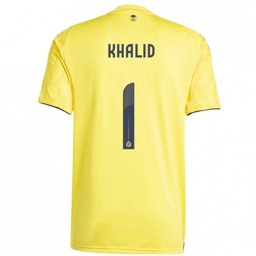 Danxen Men Sara Khalid #1 Yellow Black Home Jersey 2025/26 T-Shirt
