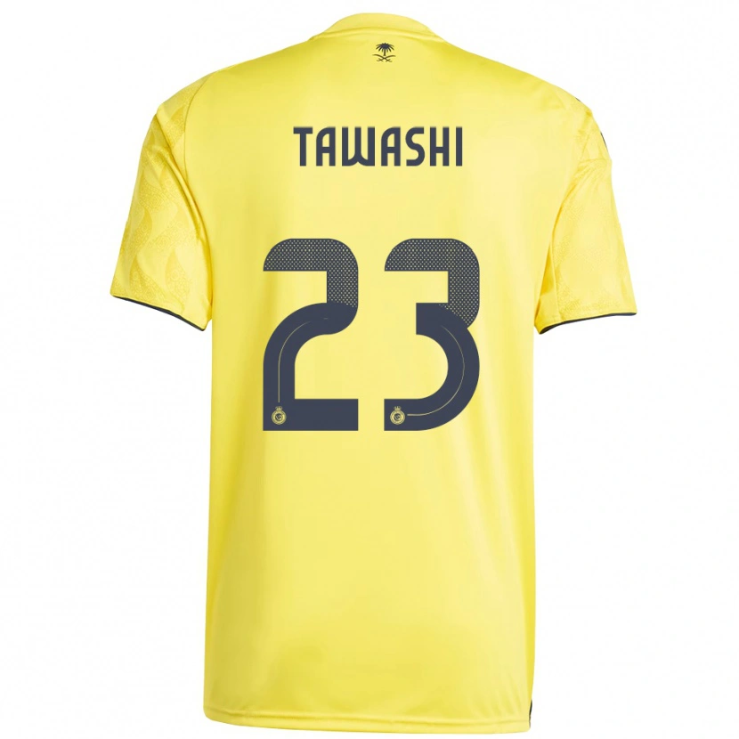 Danxen Men Maher Tawashi #23 Yellow Black Home Jersey 2025/26 T-Shirt