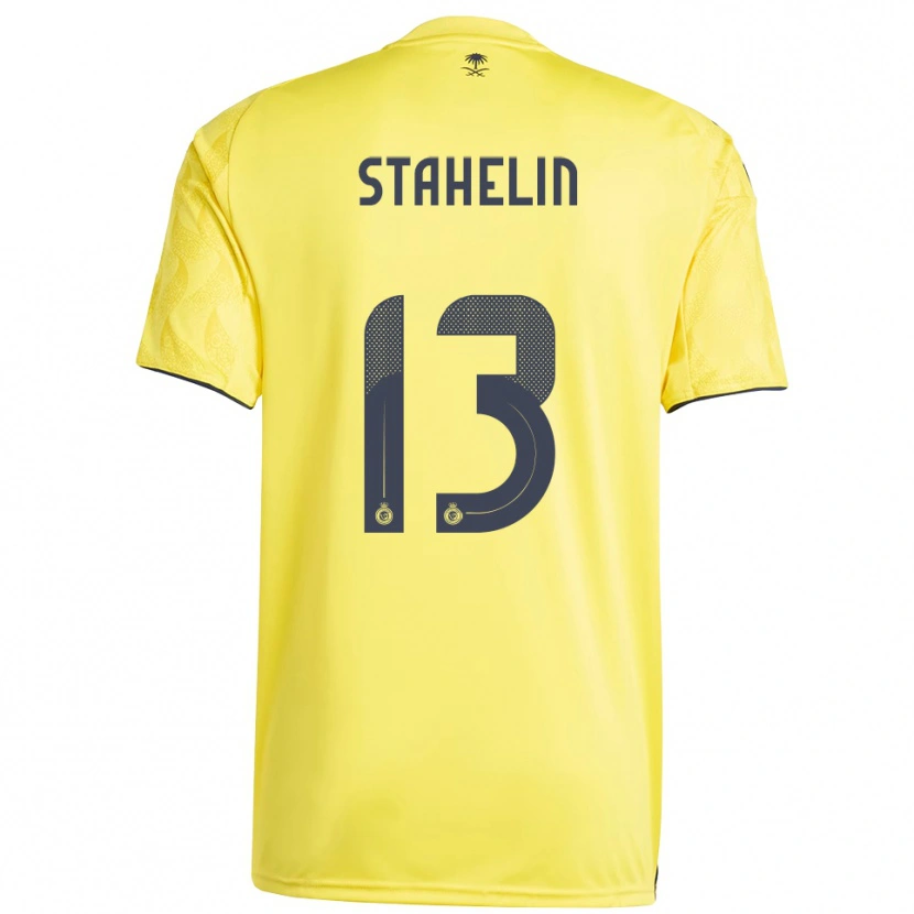 Danxen Men Izabela Stahelin #13 Yellow Black Home Jersey 2025/26 T-Shirt