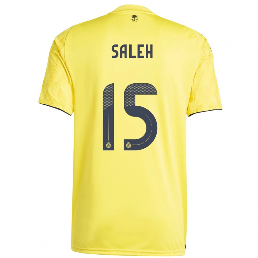 Danxen Men Rinas Saleh #15 Yellow Black Home Jersey 2025/26 T-Shirt