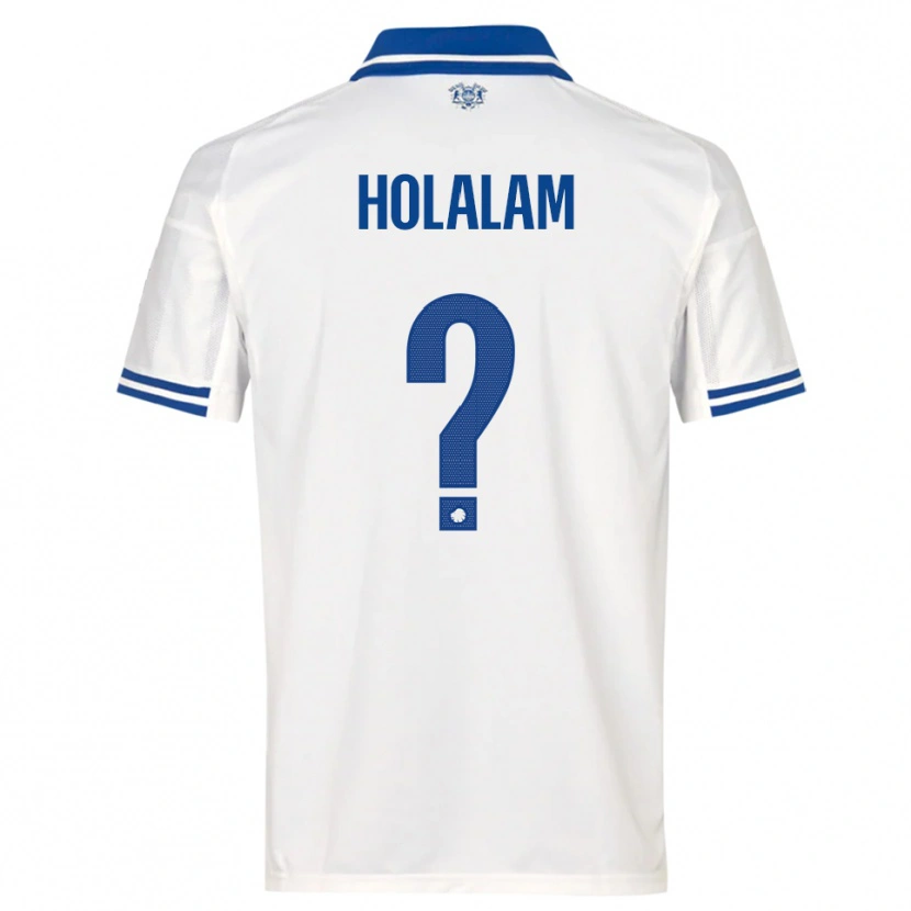 Danxen Men Ishaq Holalam #0 White Blue Home Jersey 2025/26 T-Shirt