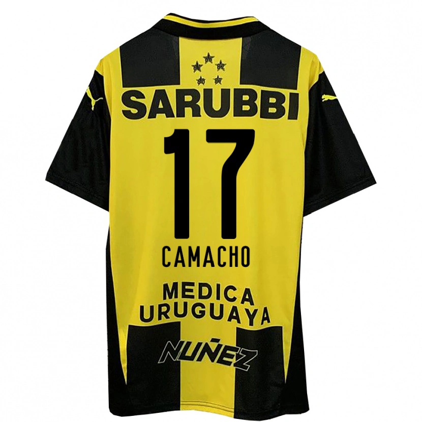 Danxen Men Sebastián Camacho #17 Yellow Black Home Jersey 2025/26 T-Shirt