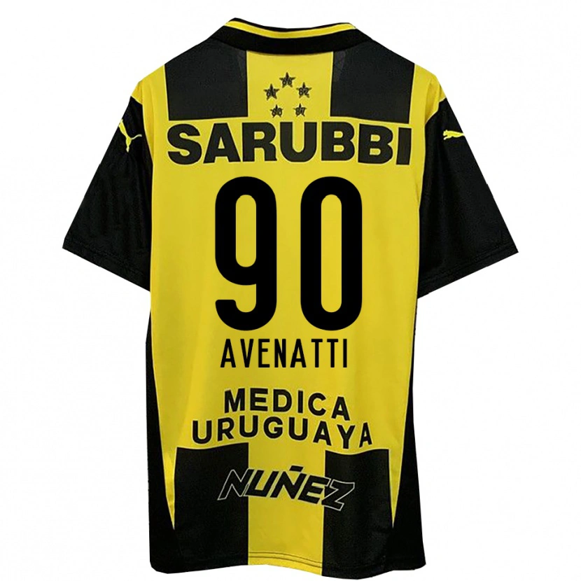 Danxen Men Felipe Avenatti #90 Yellow Black Home Jersey 2025/26 T-Shirt