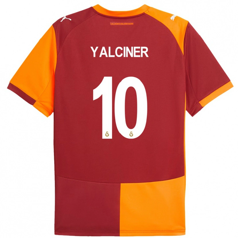 Danxen Men İsmigül Yalçıner #10 Red Orange Home Jersey 2025/26 T-Shirt