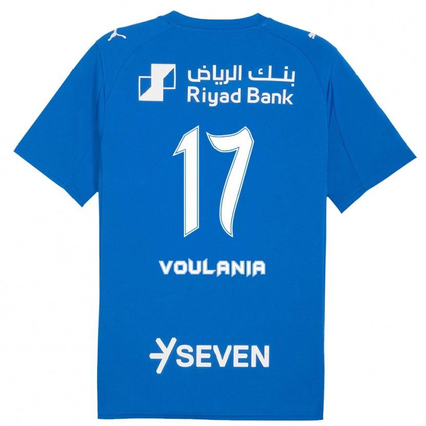 Danxen Men Claudia Voulania #17 Blue White Home Jersey 2025/26 T-Shirt