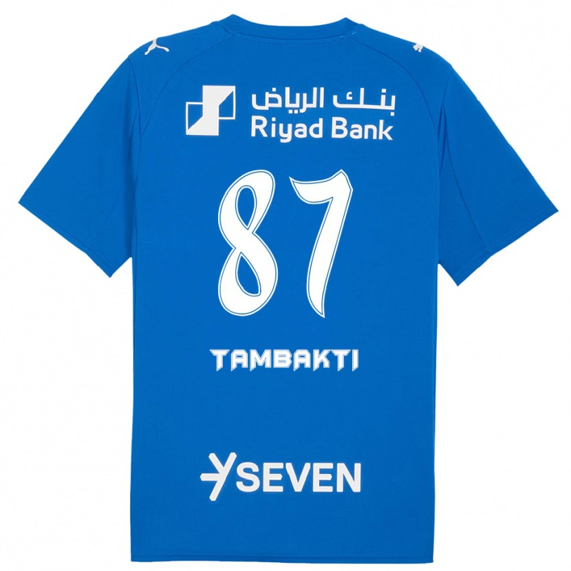 Danxen Men Hassan Tambakti #87 Blue White Home Jersey 2025/26 T-Shirt