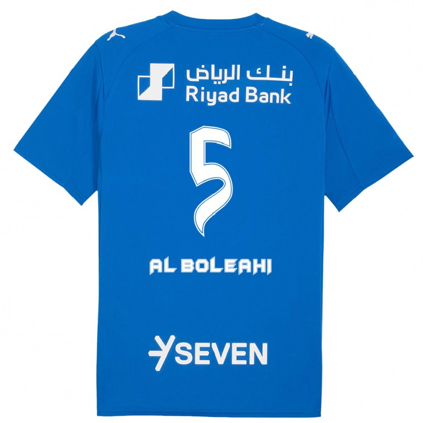 Danxen Men Ali Al-Bulayhi #5 Blue White Home Jersey 2025/26 T-Shirt