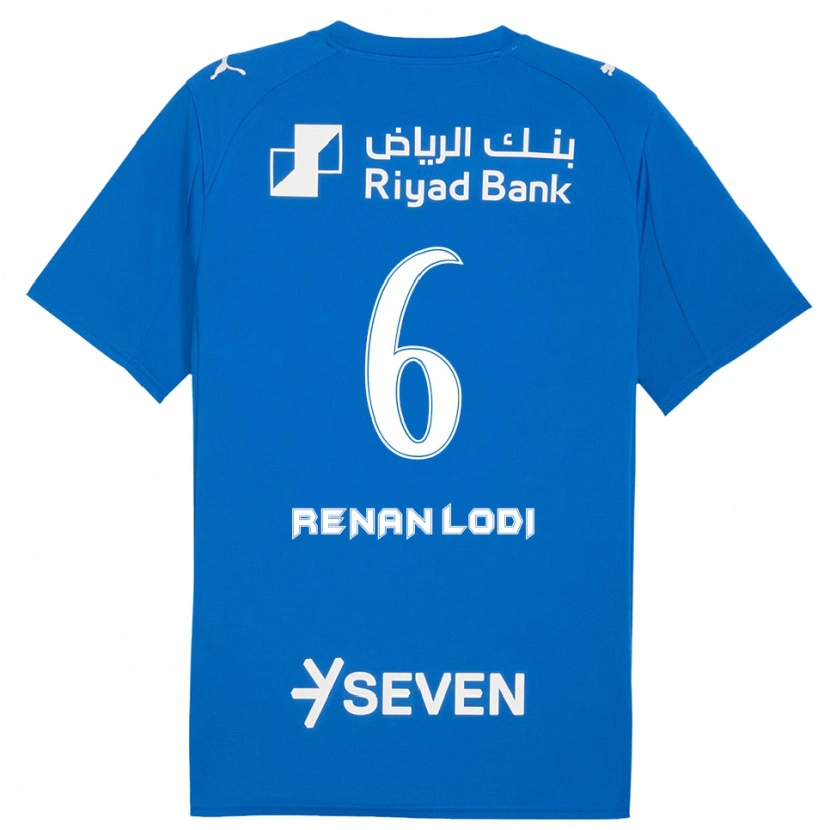 Danxen Men Renan Lodi #6 Blue White Home Jersey 2025/26 T-Shirt