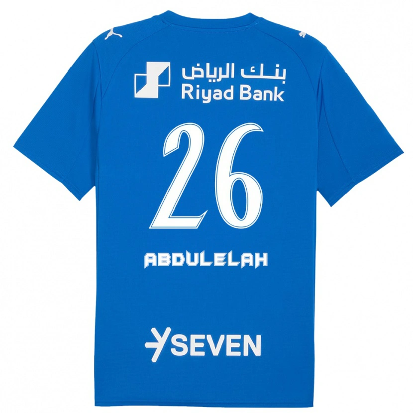 Danxen Men Abdulelah Al-Malki #26 Blue White Home Jersey 2025/26 T-Shirt