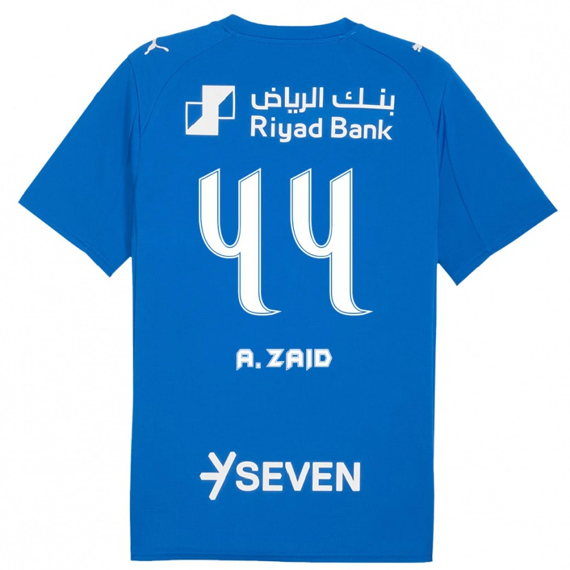 Danxen Men Suhayb Al-Zaid #44 Blue White Home Jersey 2025/26 T-Shirt