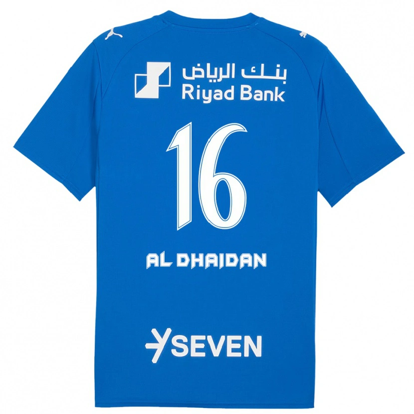 Danxen Men Nadia Al-Dhaidan #16 Blue White Home Jersey 2025/26 T-Shirt