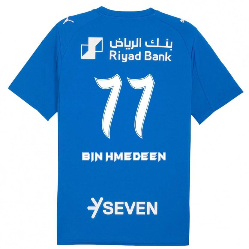 Danxen Men Raghad Bin Hmedeen #77 Blue White Home Jersey 2025/26 T-Shirt