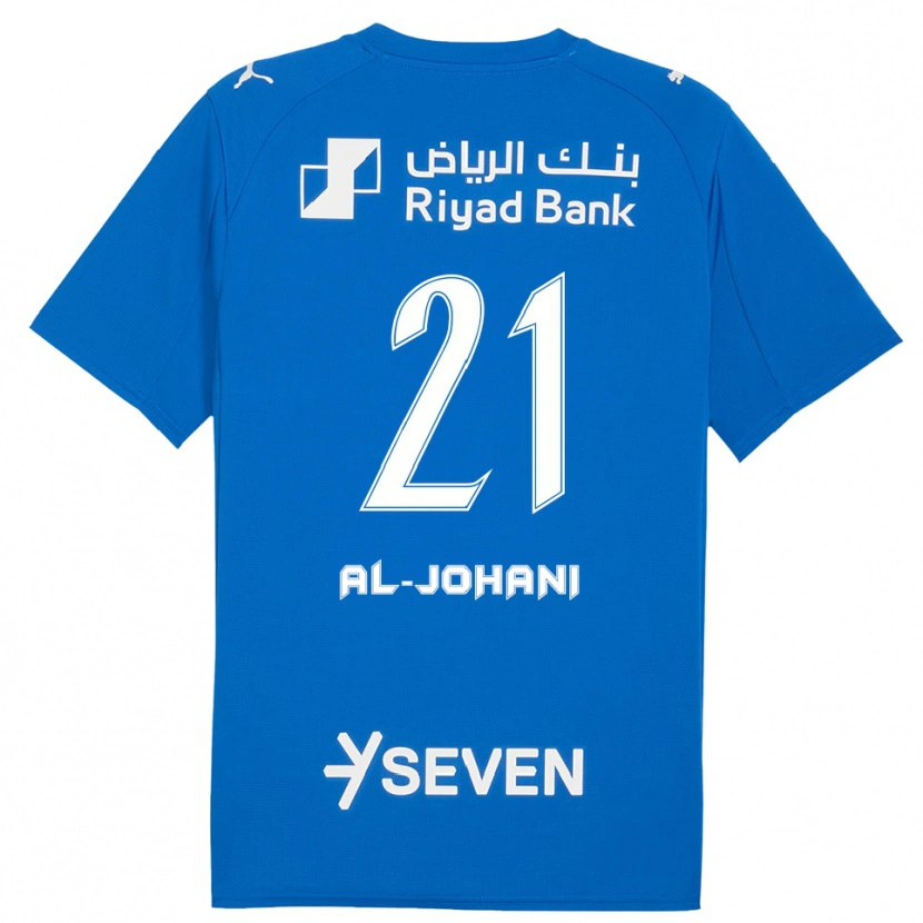 Danxen Men Joori Al-Johani #21 Blue White Home Jersey 2025/26 T-Shirt