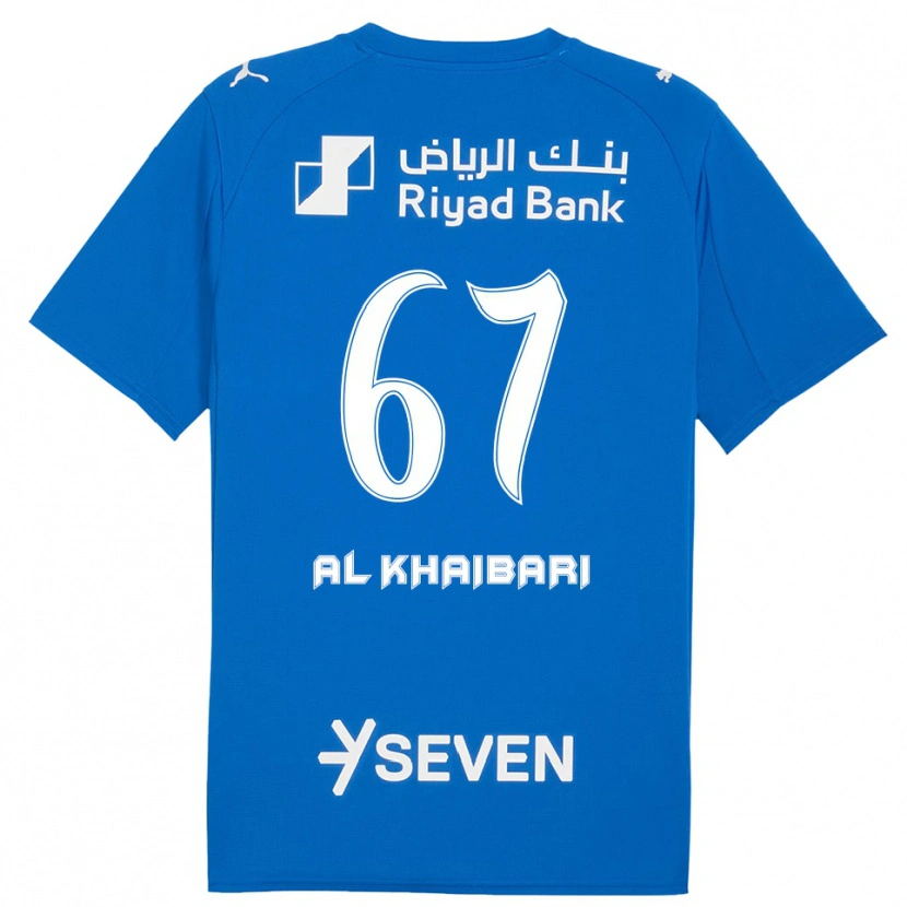 Danxen Men Mohammed Al-Khaibari #67 Blue White Home Jersey 2025/26 T-Shirt