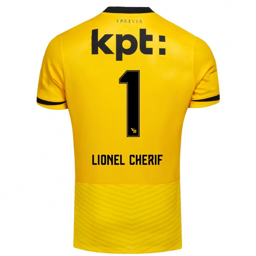 Danxen Men Kader Cherif #1 Yellow Black Home Jersey 2025/26 T-Shirt