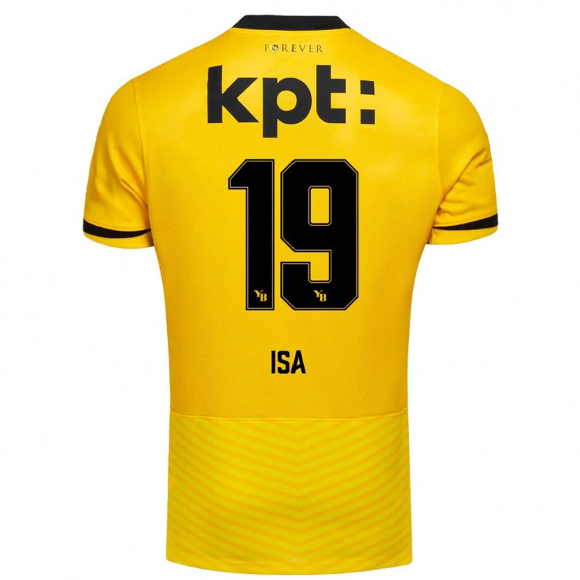 Danxen Men Ron Isa #19 Yellow Black Home Jersey 2025/26 T-Shirt