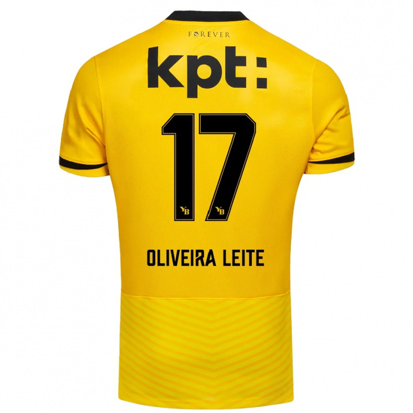 Danxen Men Ana Oliveira Leite #17 Yellow Black Home Jersey 2025/26 T-Shirt