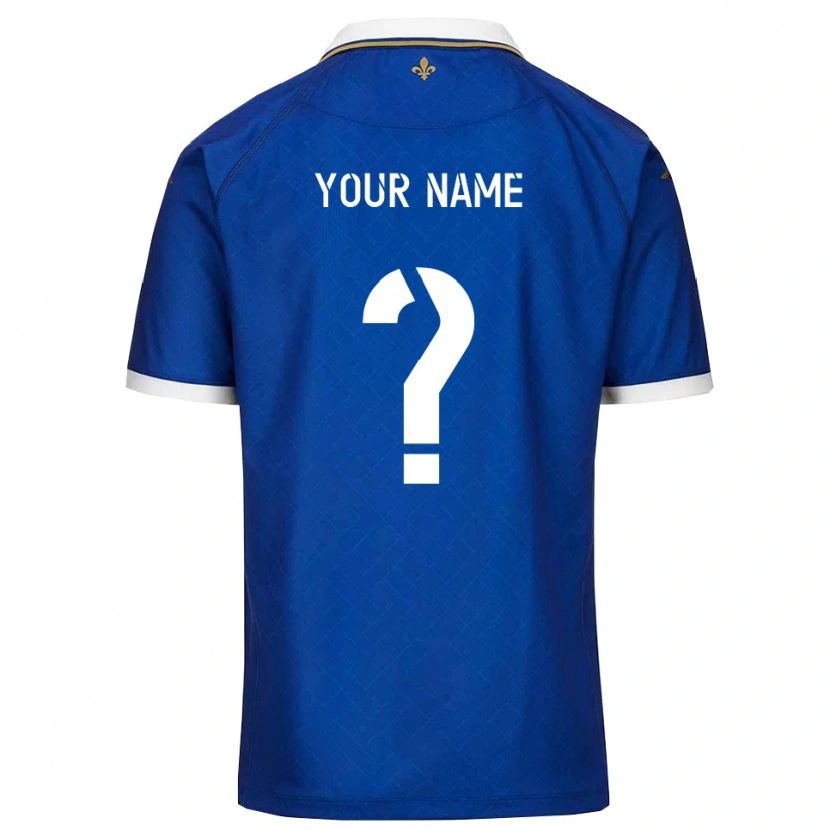 Danxen Men Your Name #0 Blue Gold Home Jersey 2025/26 T-Shirt