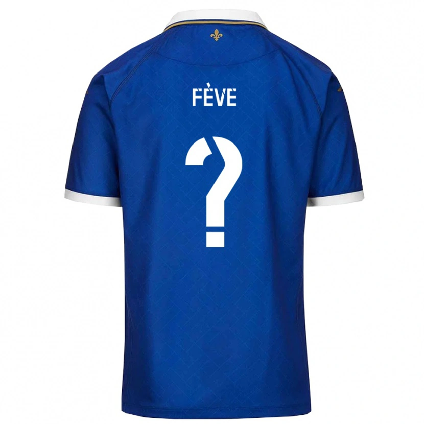 Danxen Men Lino Fève #0 Blue Gold Home Jersey 2025/26 T-Shirt