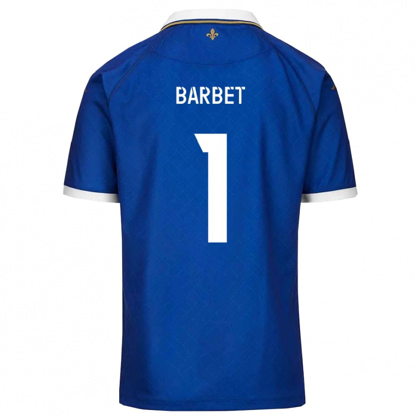 Danxen Men Hugo Barbet #1 Blue Gold Home Jersey 2025/26 T-Shirt