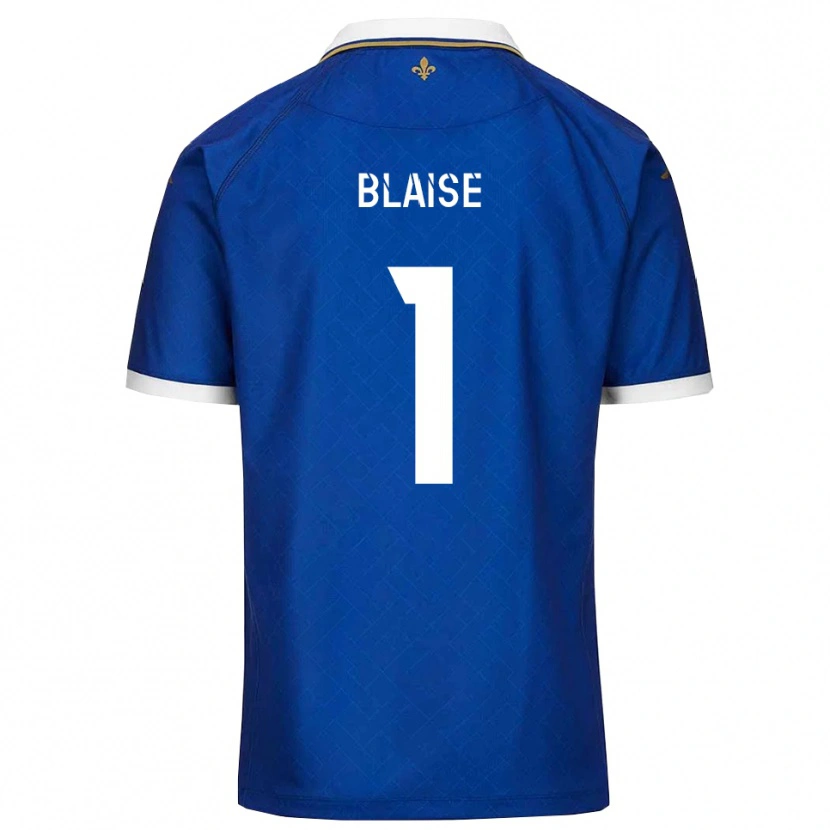 Danxen Men Enzo Blaise #1 Blue Gold Home Jersey 2025/26 T-Shirt