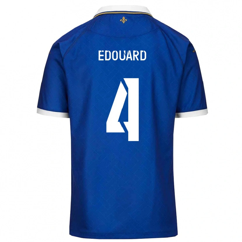 Danxen Men Paul Edouard #4 Blue Gold Home Jersey 2025/26 T-Shirt