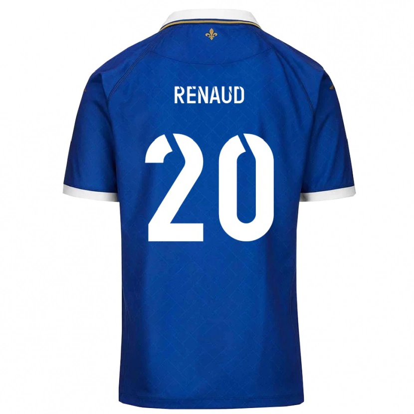 Danxen Men Tom Renaud #20 Blue Gold Home Jersey 2025/26 T-Shirt
