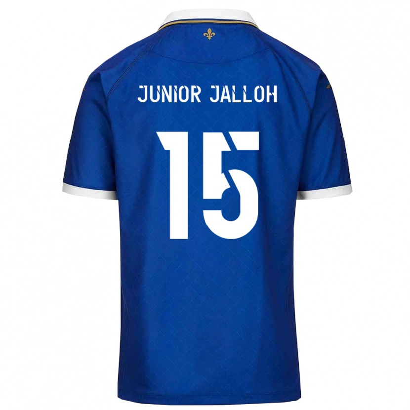 Danxen Men Abubakar Junior Jalloh #15 Blue Gold Home Jersey 2025/26 T-Shirt