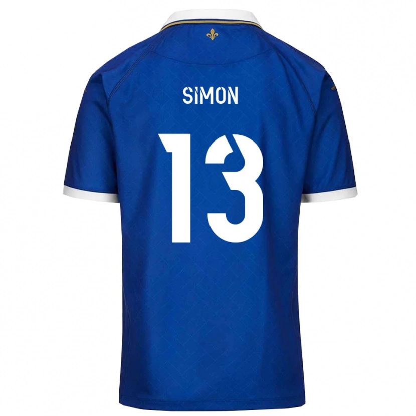 Danxen Men Elie Simon #13 Blue Gold Home Jersey 2025/26 T-Shirt