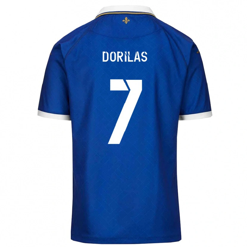 Danxen Men Johan Dorilas #7 Blue Gold Home Jersey 2025/26 T-Shirt