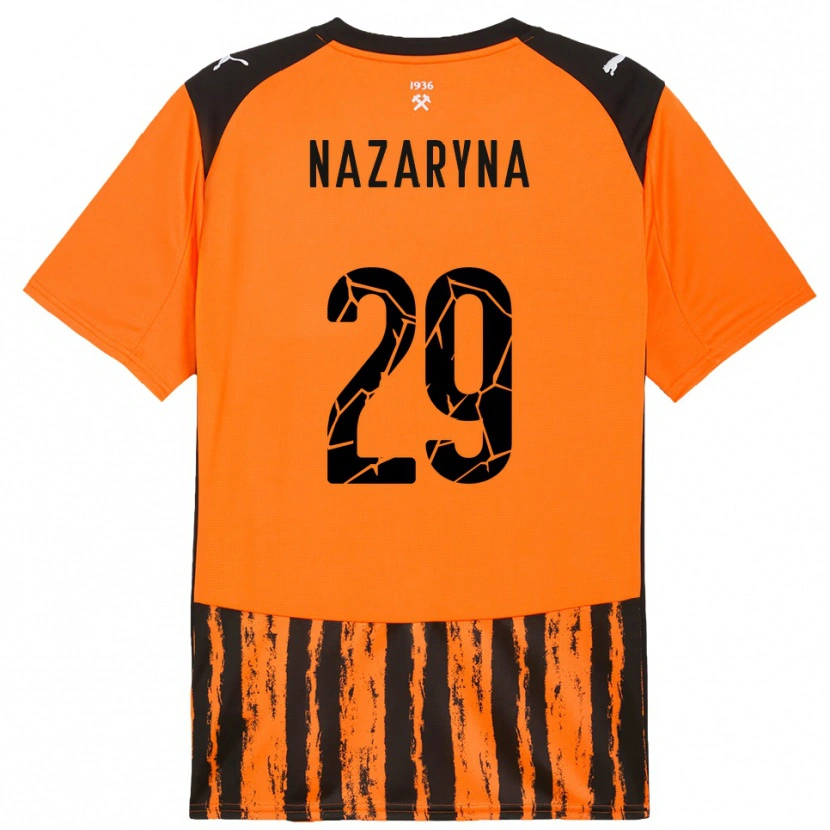 Danxen Men Yegor Nazaryna #29 Orange Black Home Jersey 2025/26 T-Shirt