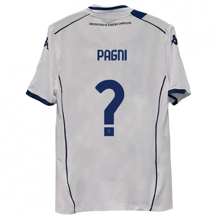 Danxen Men Niccolò Pagni #0 Dark Navy Away Jersey 2025/26 T-Shirt