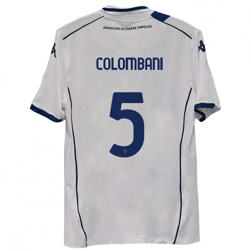 Danxen Men Raffaele Colombani #5 Dark Navy Away Jersey 2025/26 T-Shirt