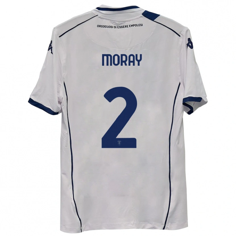 Danxen Men Jeremy Moray #2 Dark Navy Away Jersey 2025/26 T-Shirt