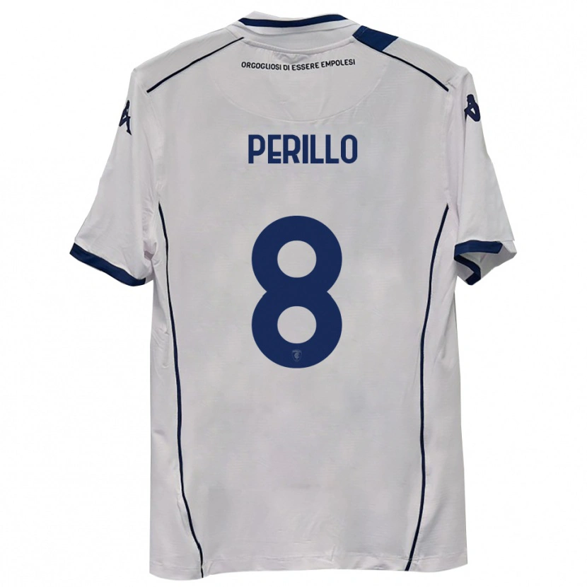 Danxen Men Edoardo Perillo #8 Dark Navy Away Jersey 2025/26 T-Shirt