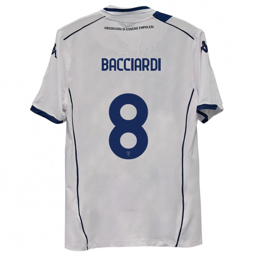 Danxen Men Andrea Bacciardi #8 Dark Navy Away Jersey 2025/26 T-Shirt