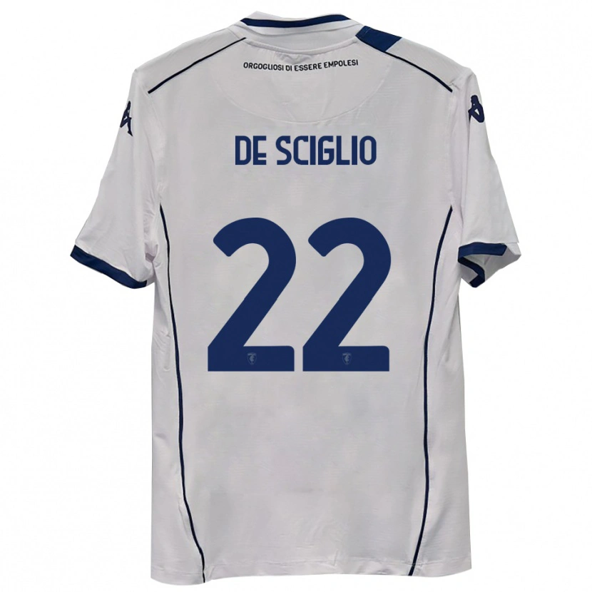 Danxen Men Mattia De Sciglio #22 Dark Navy Away Jersey 2025/26 T-Shirt