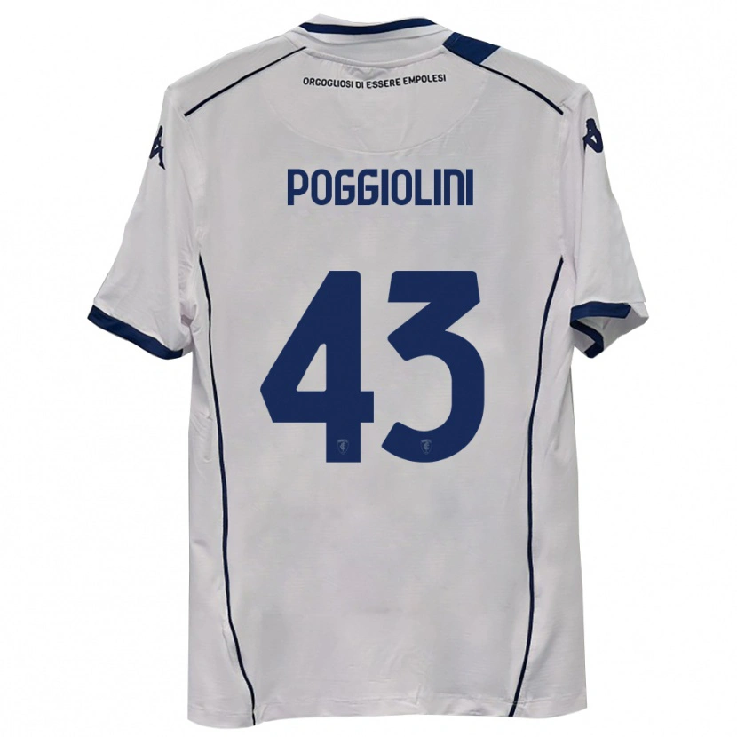 Danxen Men Duccio Poggiolini #43 Dark Navy Away Jersey 2025/26 T-Shirt