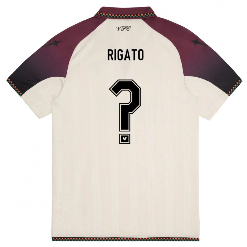 Danxen Men Tommaso Rigato #0 Cream Burgundy Away Jersey 2025/26 T-Shirt